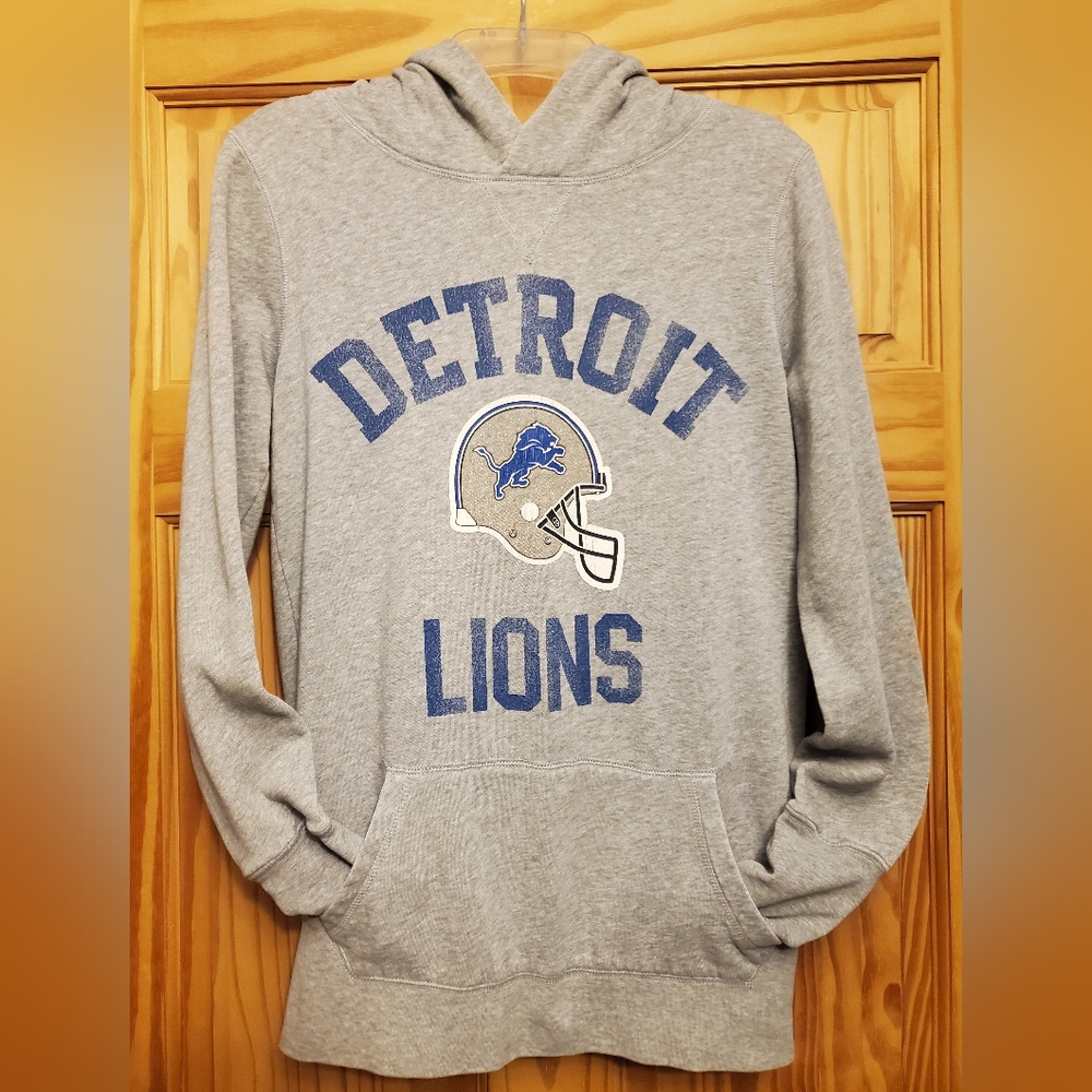 Victoria's Secret Pink Detroit Lions Hoodie Sweatshirt Small Vintage